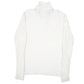 Mens Cream Nautica Knit Ribbed Quarter Zip Jumper