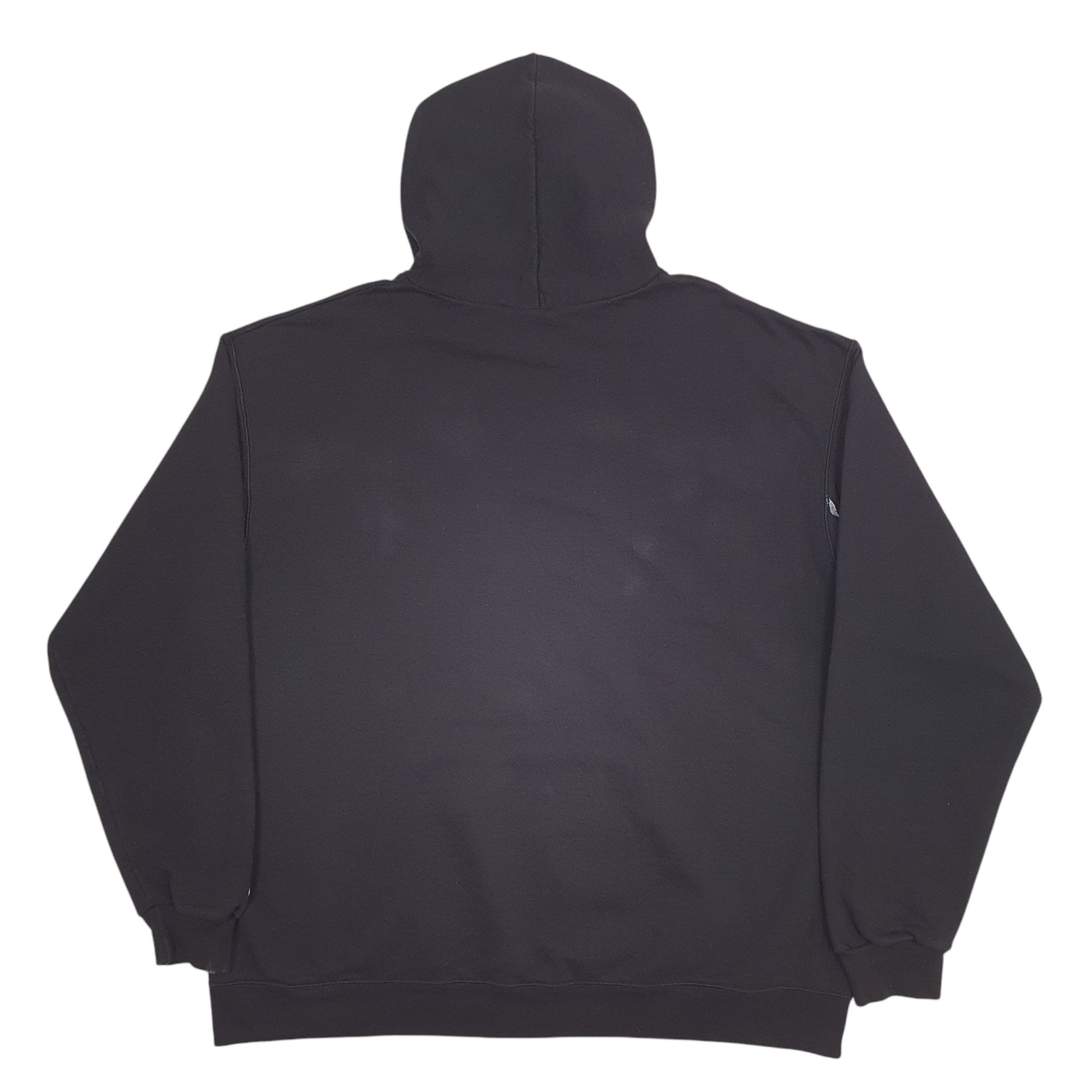 Mens Black Champion Spellout Hoodie Jumper