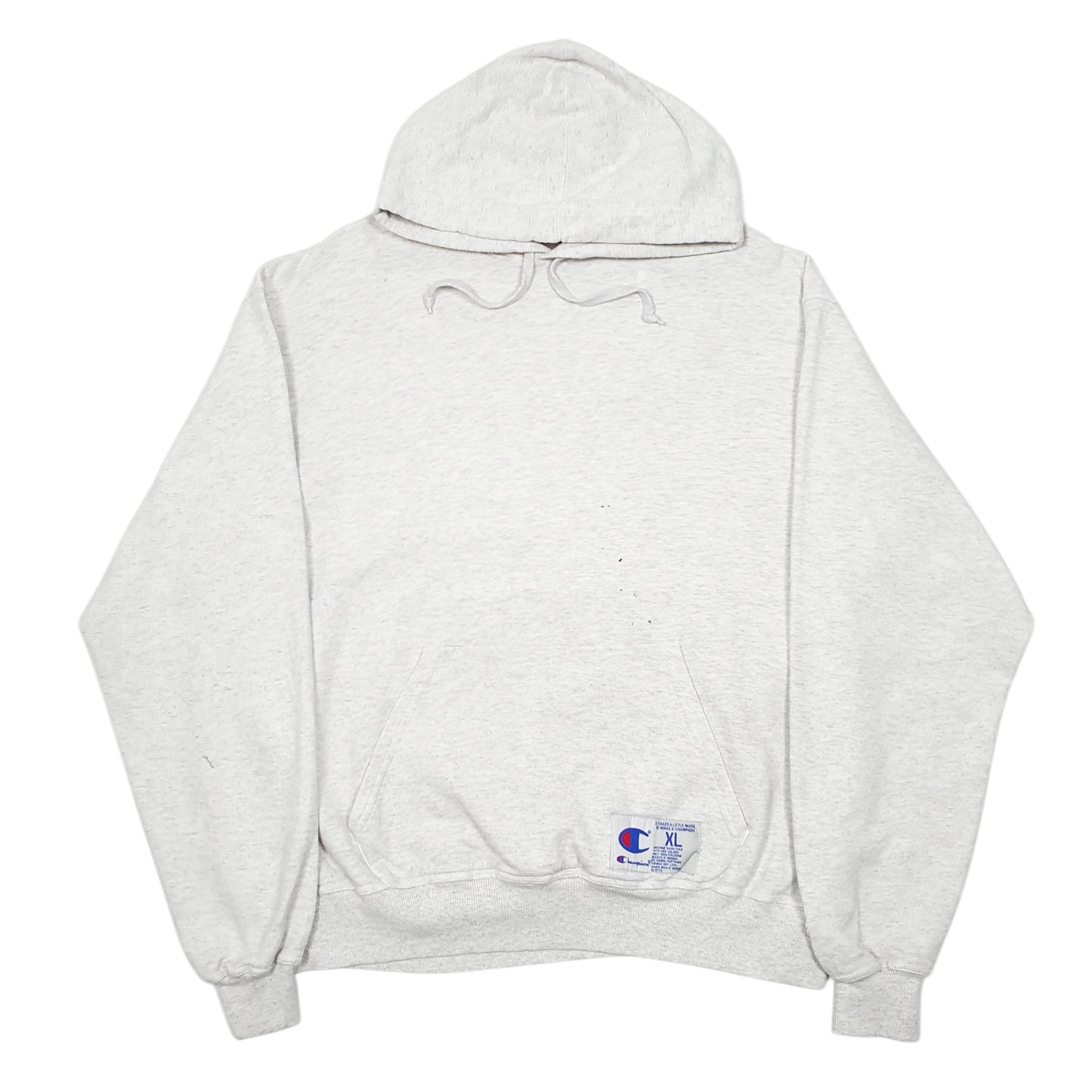 Mens Grey Champion  Hoodie Jumper