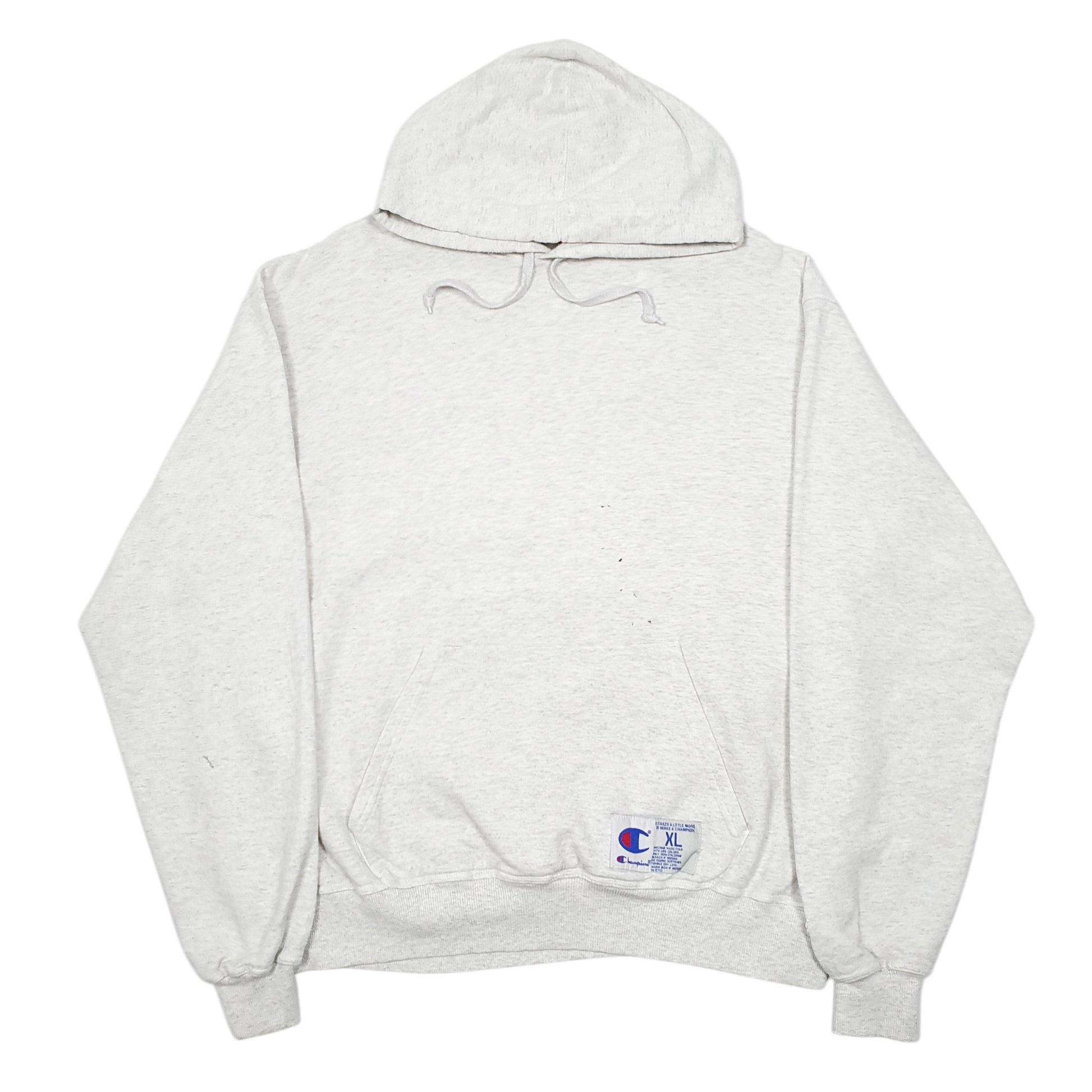 Mens Grey Champion  Hoodie Jumper