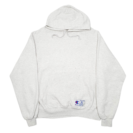 Mens Grey Champion  Hoodie Jumper