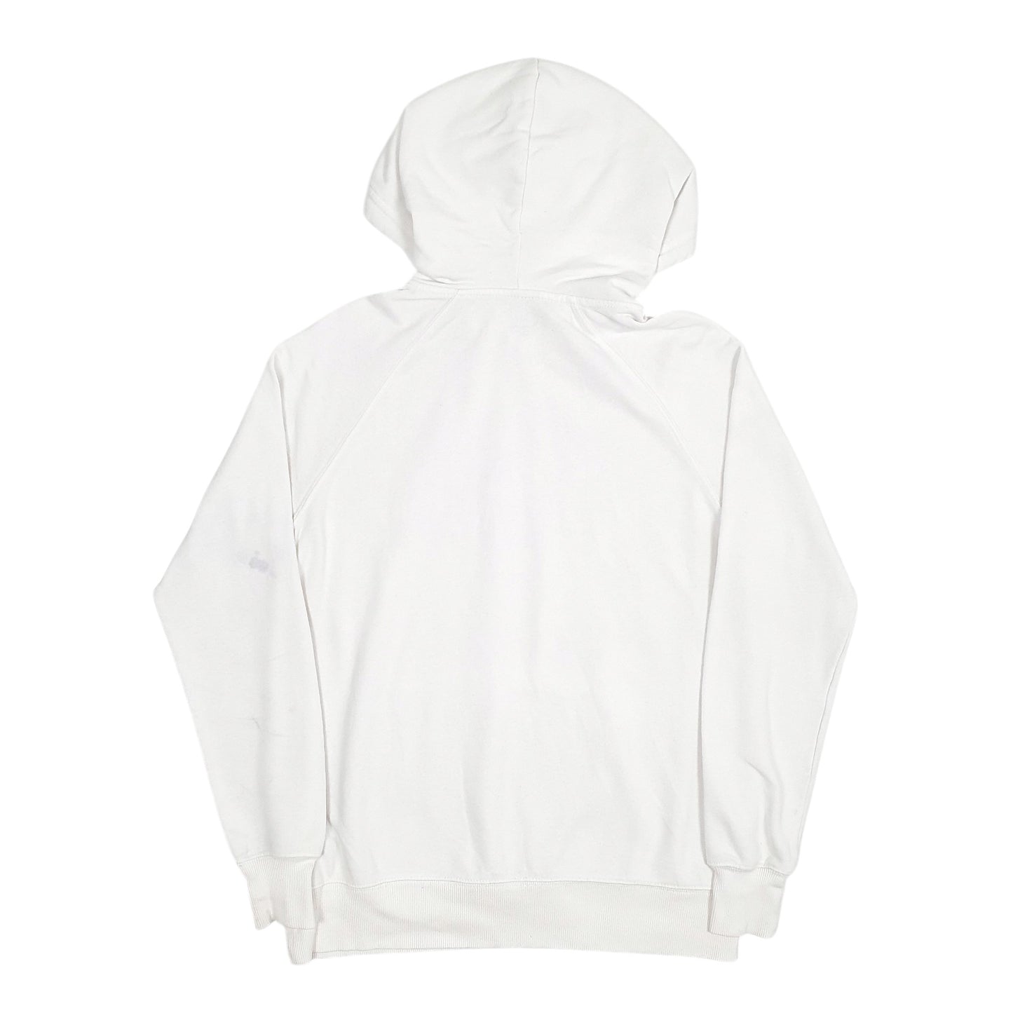 Womens White The North Face Spellout Hoodie Jumper