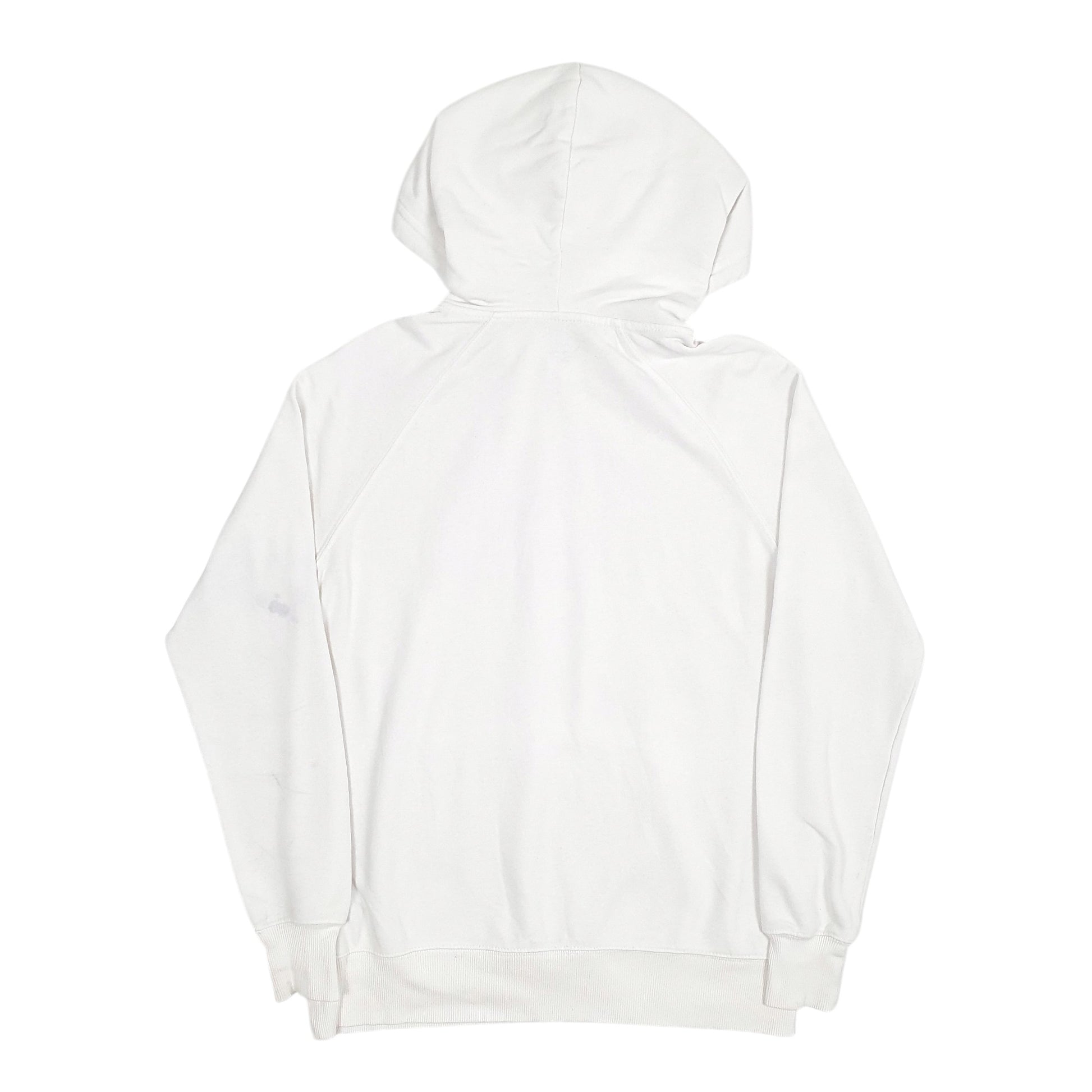 Womens White The North Face Spellout Hoodie Jumper