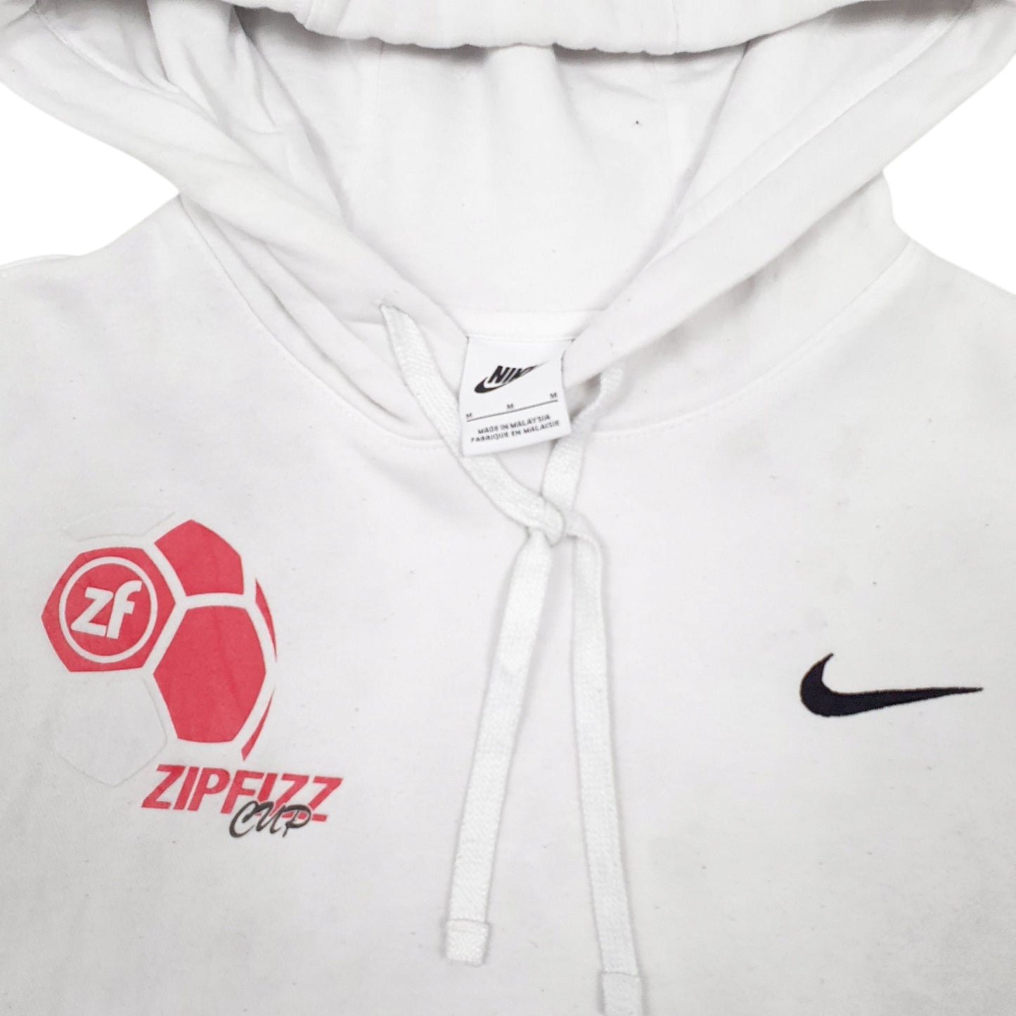 Mens White Nike  Hoodie Jumper