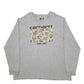 Mens Grey Carhartt  Long Sleeve T Shirt