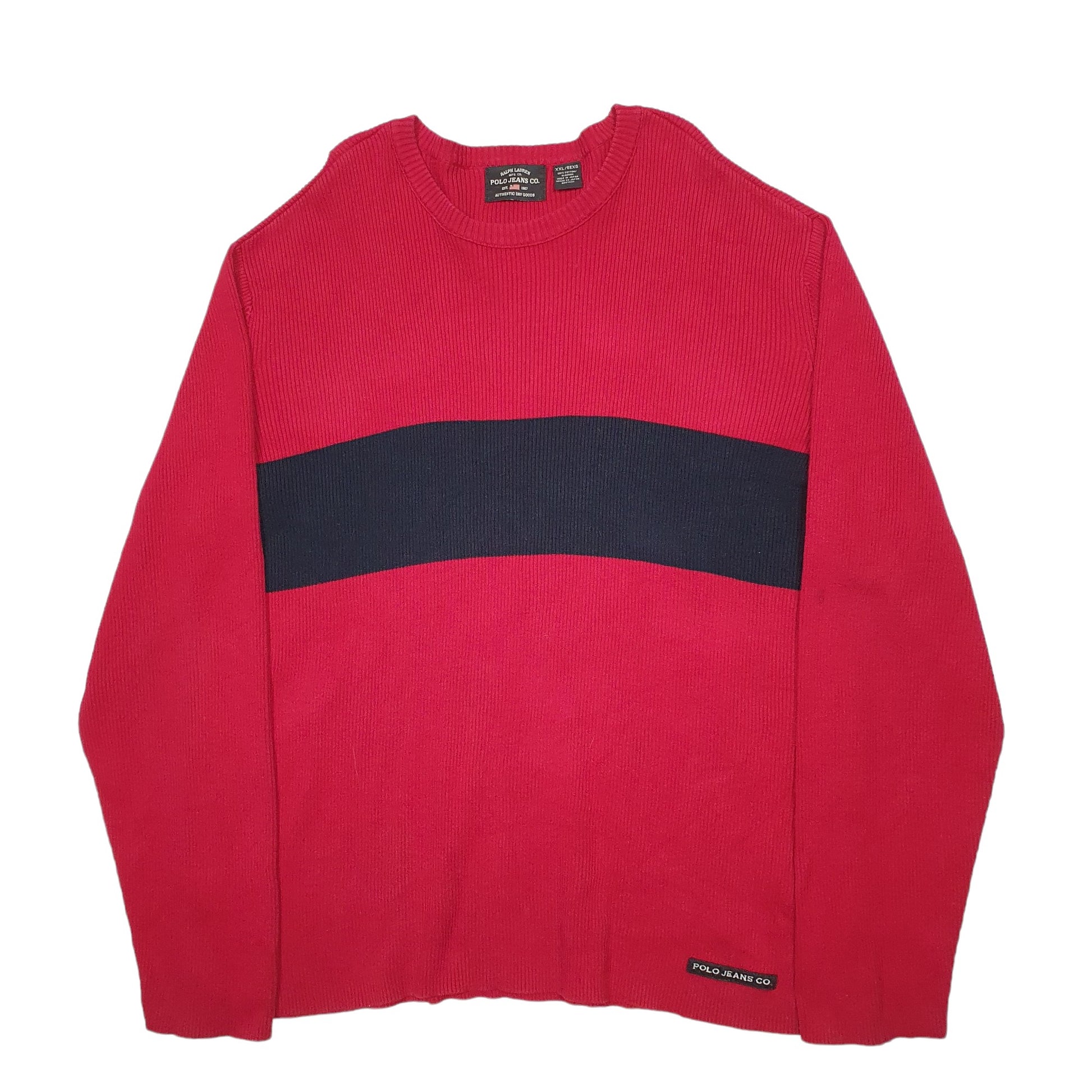 Mens Red Ralph Lauren Polo Knit Crewneck Jumper