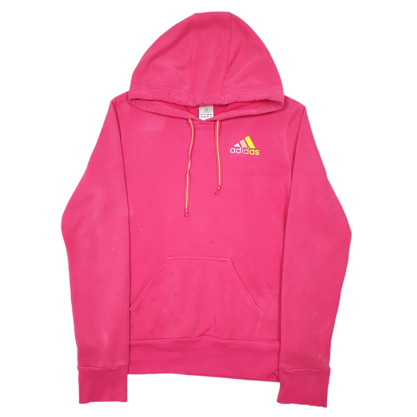 Womens Pink Adidas  Hoodie Jumper