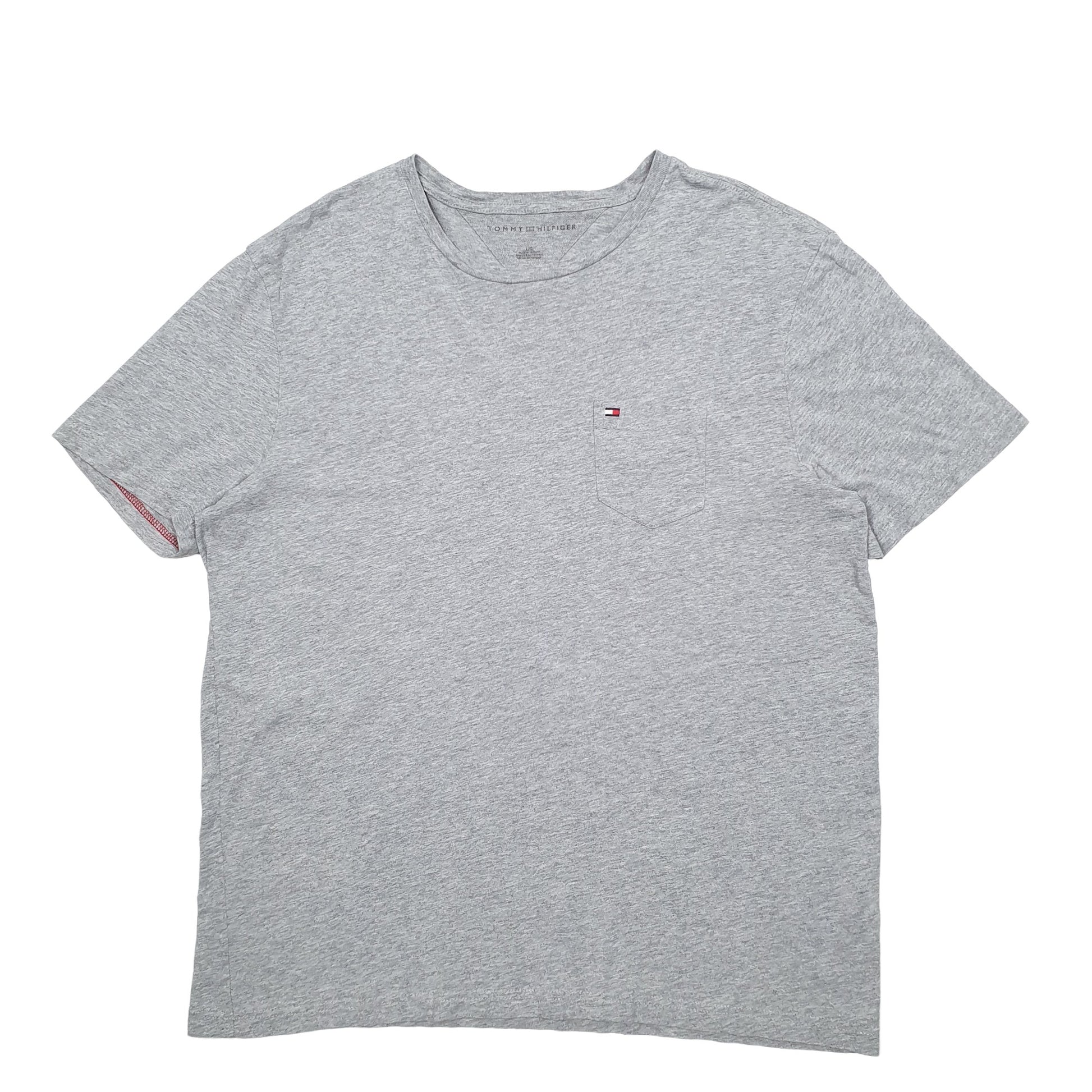 Mens Grey Tommy Hilfiger  Short Sleeve T Shirt