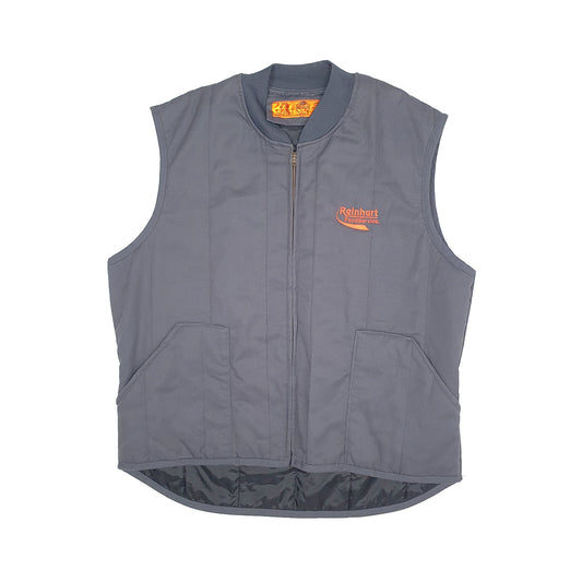 Mens Grey Red Kap Vest Gilet  Coat