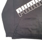 Mens Black Puma Spellout Hoodie Jumper