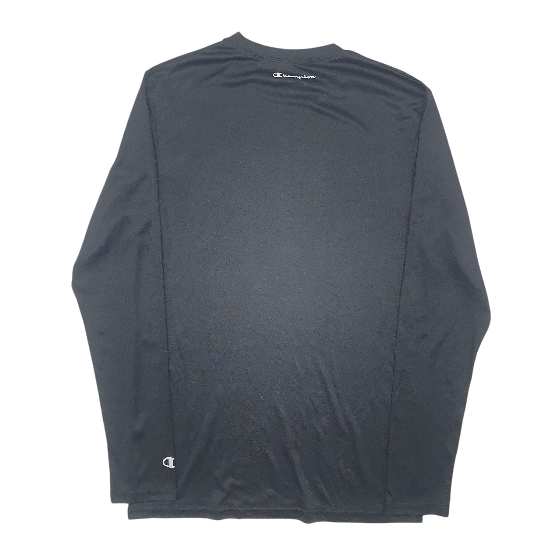 Mens Champion Long Sleeve Double Dry Active Wear Notre Dame T