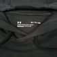 Mens Black Under Armour Active Spellout Gym Workout Running Hoodie Jumper