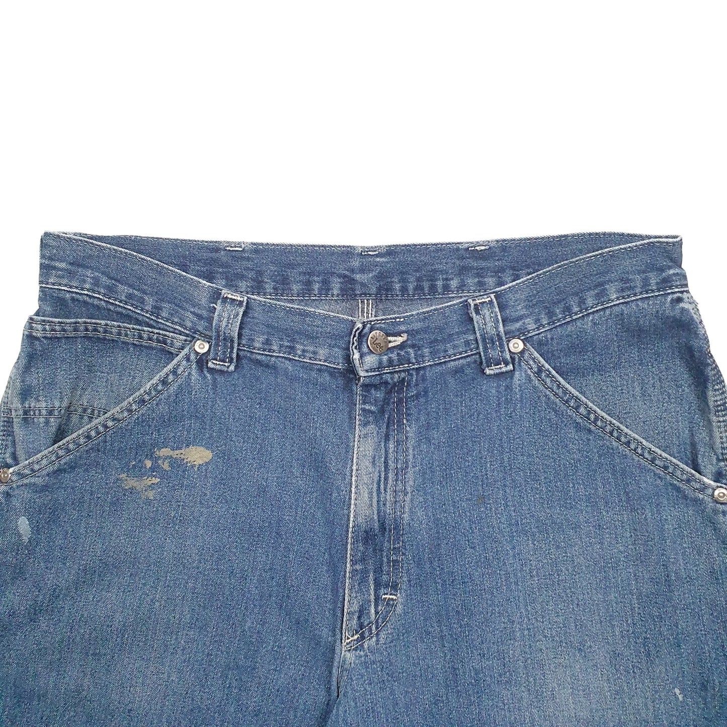 Mens Blue Lee  Carpenter Shorts