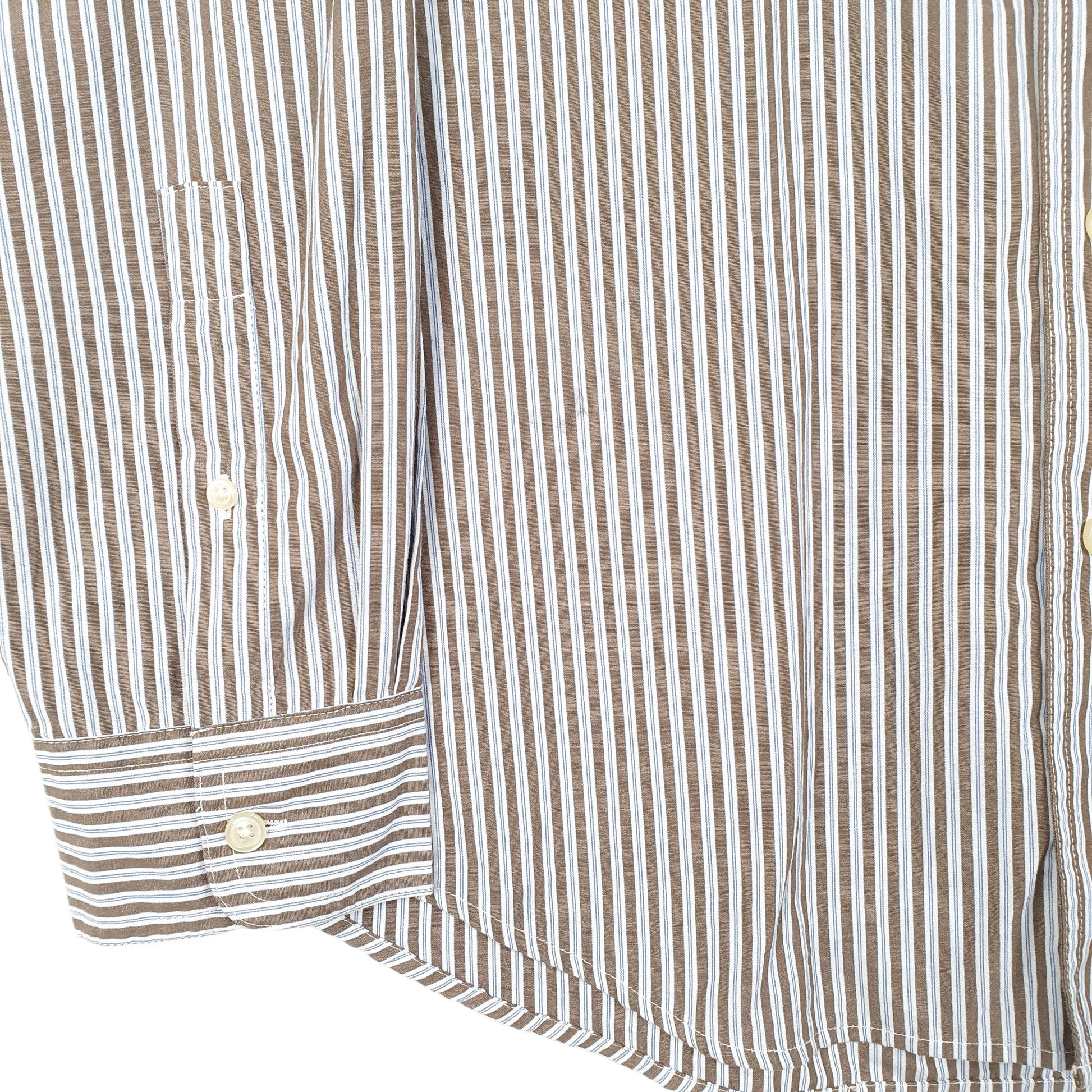 Mens Khaki Chaps  Long Sleeve Shirt