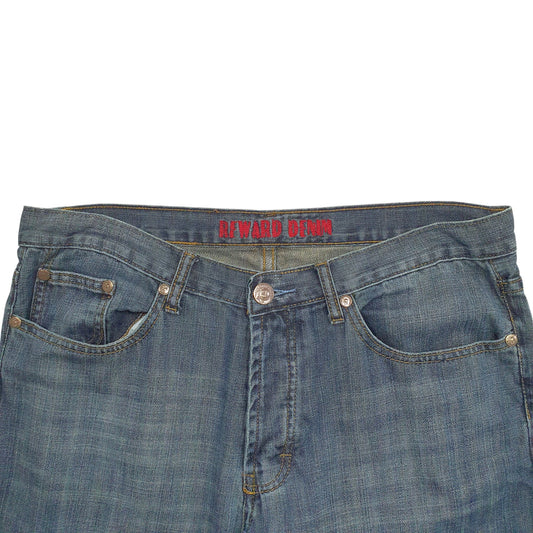 Mens Blue Reward  Casual JeansW36 L34
