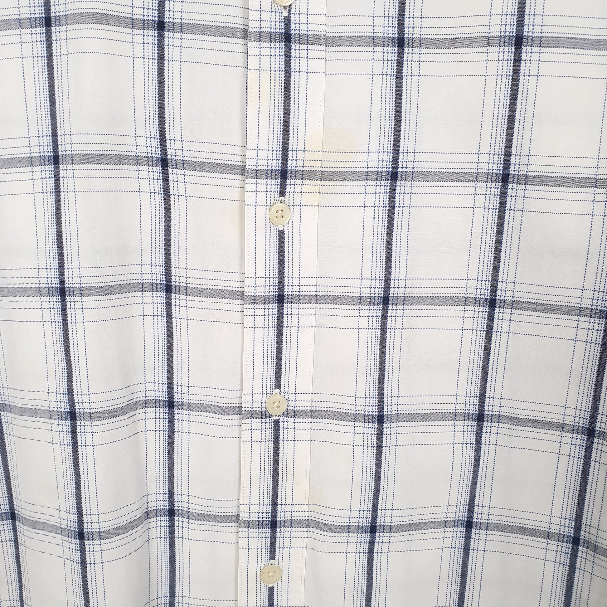 Mens White Timberland  Short Sleeve Shirt