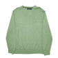 Mens Green Nautica Knit Crewneck Jumper