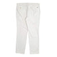 Mens White Polo Ralph Lauren Stretch Custom Fit Chino Trousers