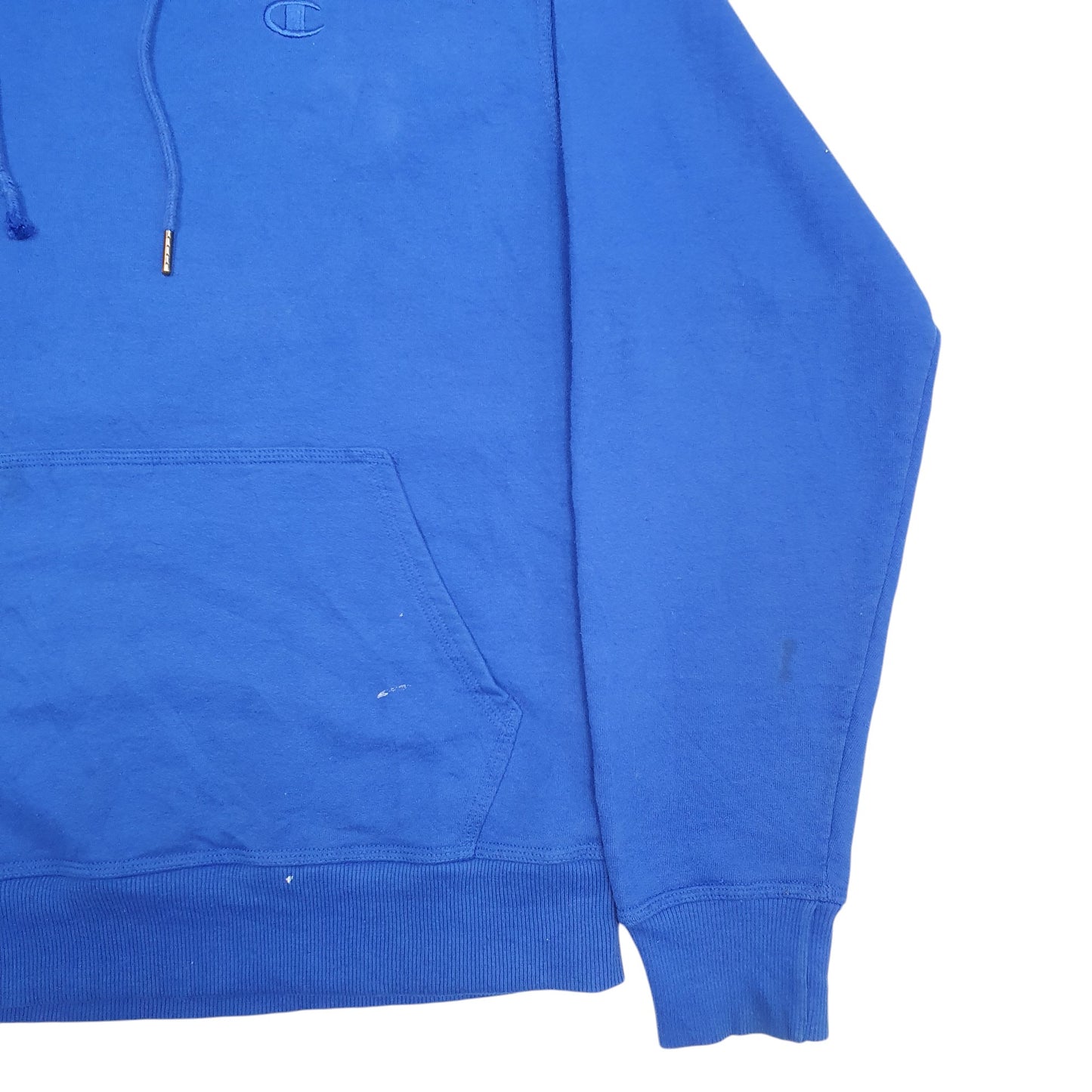 Mens Blue Champion  Hoodie Jumper
