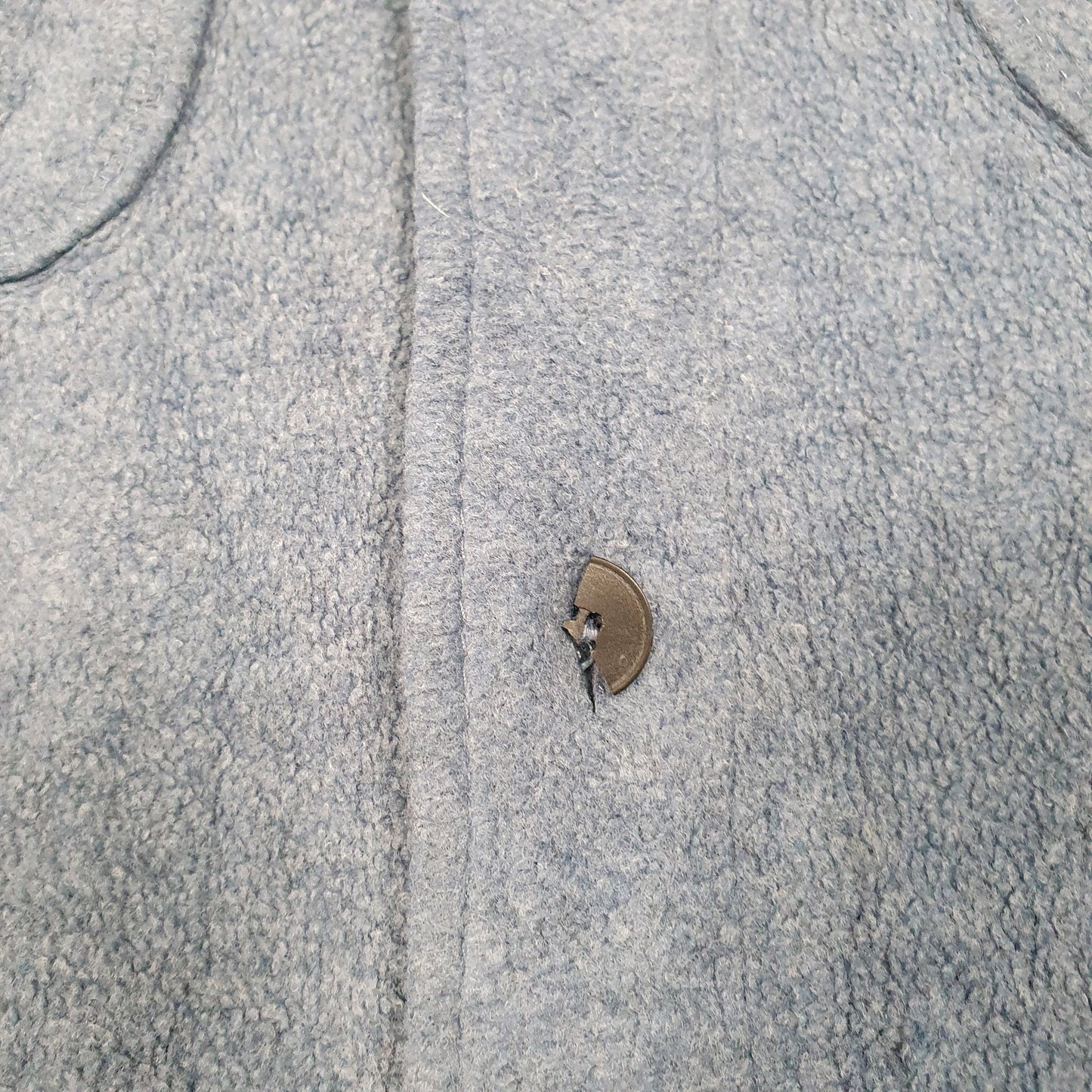 Mens Blue Point Zero Fleece Overshirt Shacket Camping Festival Long Sleeve Shirt