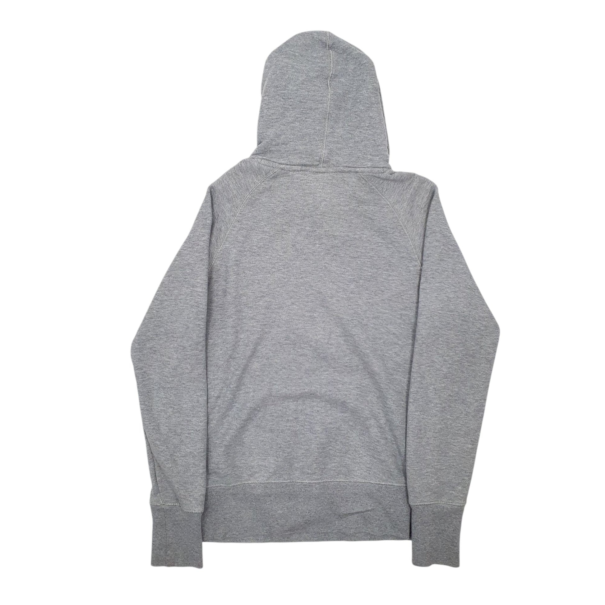 Womens Grey Nike Spellout Hoodie Jumper