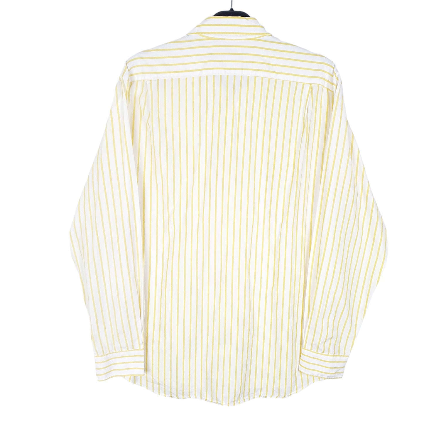 Mens White Lacoste  Long Sleeve Shirt