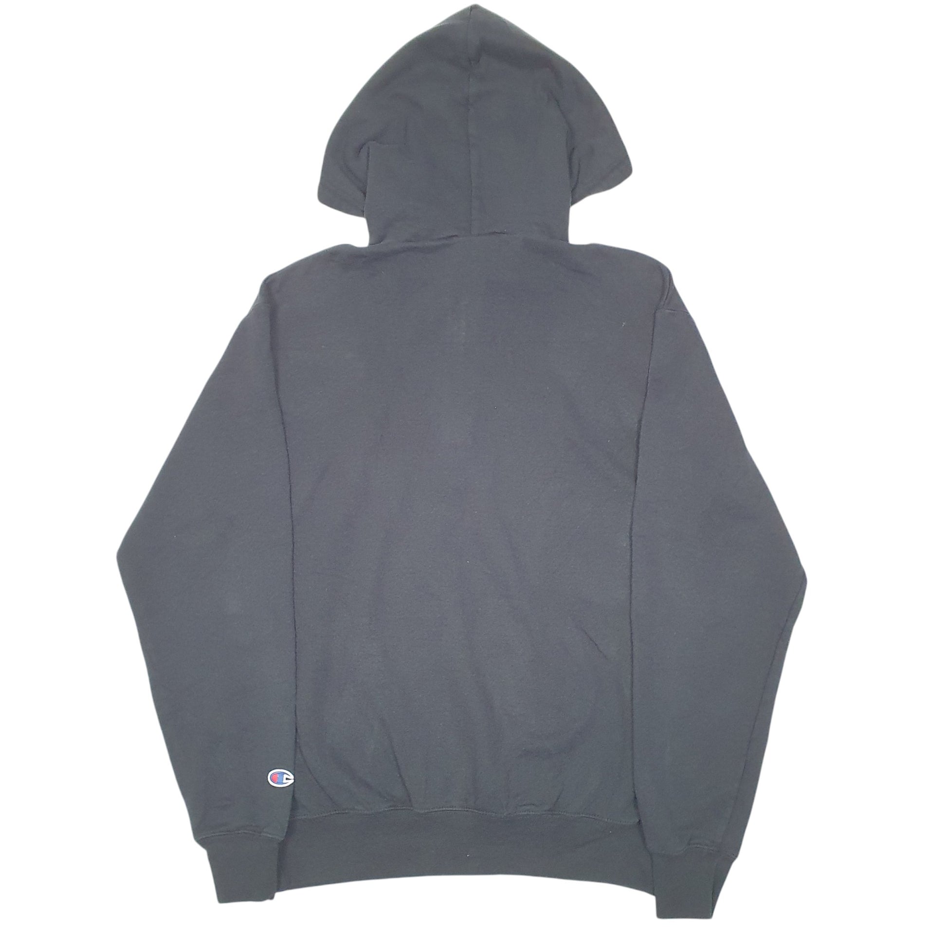 Mens Black Champion Half Zip George Washington University USA Hoodie Jumper