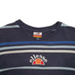Mens Navy Ellesse Stripes Short Sleeve T Shirt