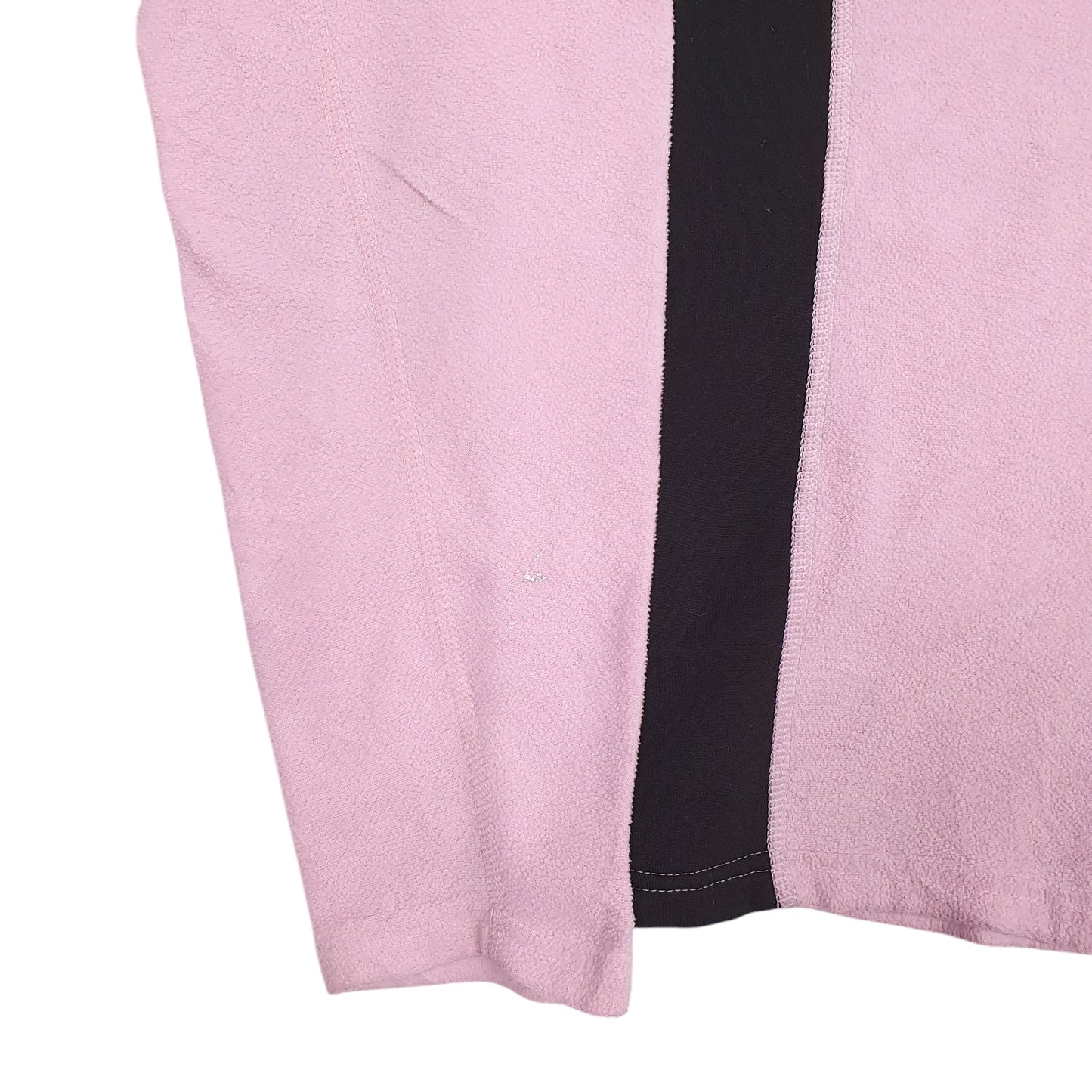 Womens Pink The North Face Vintage 1990s Made in USA Quarter Zip Jumper