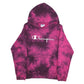 Womens Purple Champion Spellout Hoodie Jumper