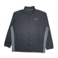 Mens Black Nike Dri Fit Running Hoodie Coat