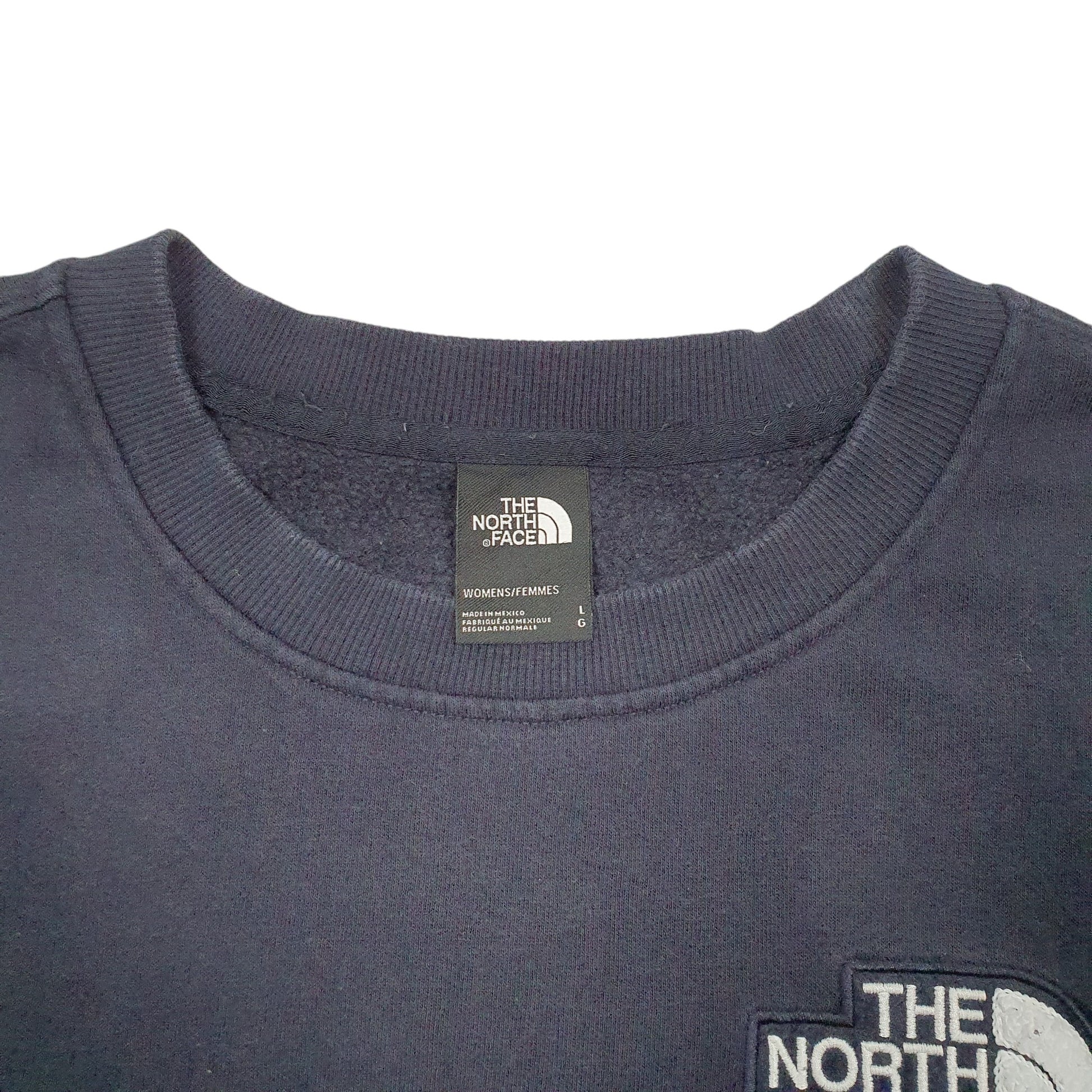 Womens Navy The North Face  Crewneck Jumper