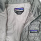 Womens Grey Patagonia Nano Puff Puffer Vest Full Zip Coat