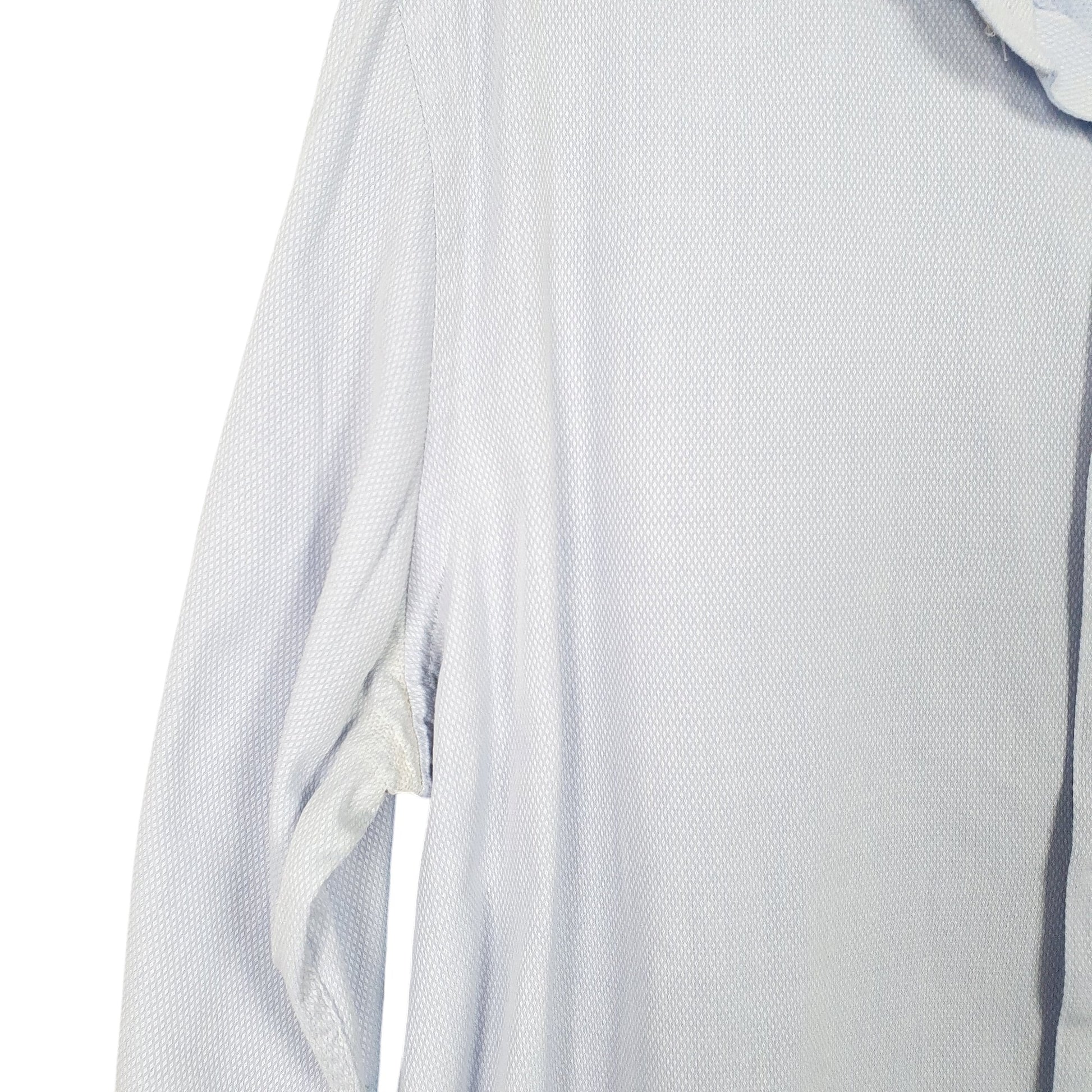 Mens Blue Massimo Dutti  Long Sleeve Shirt