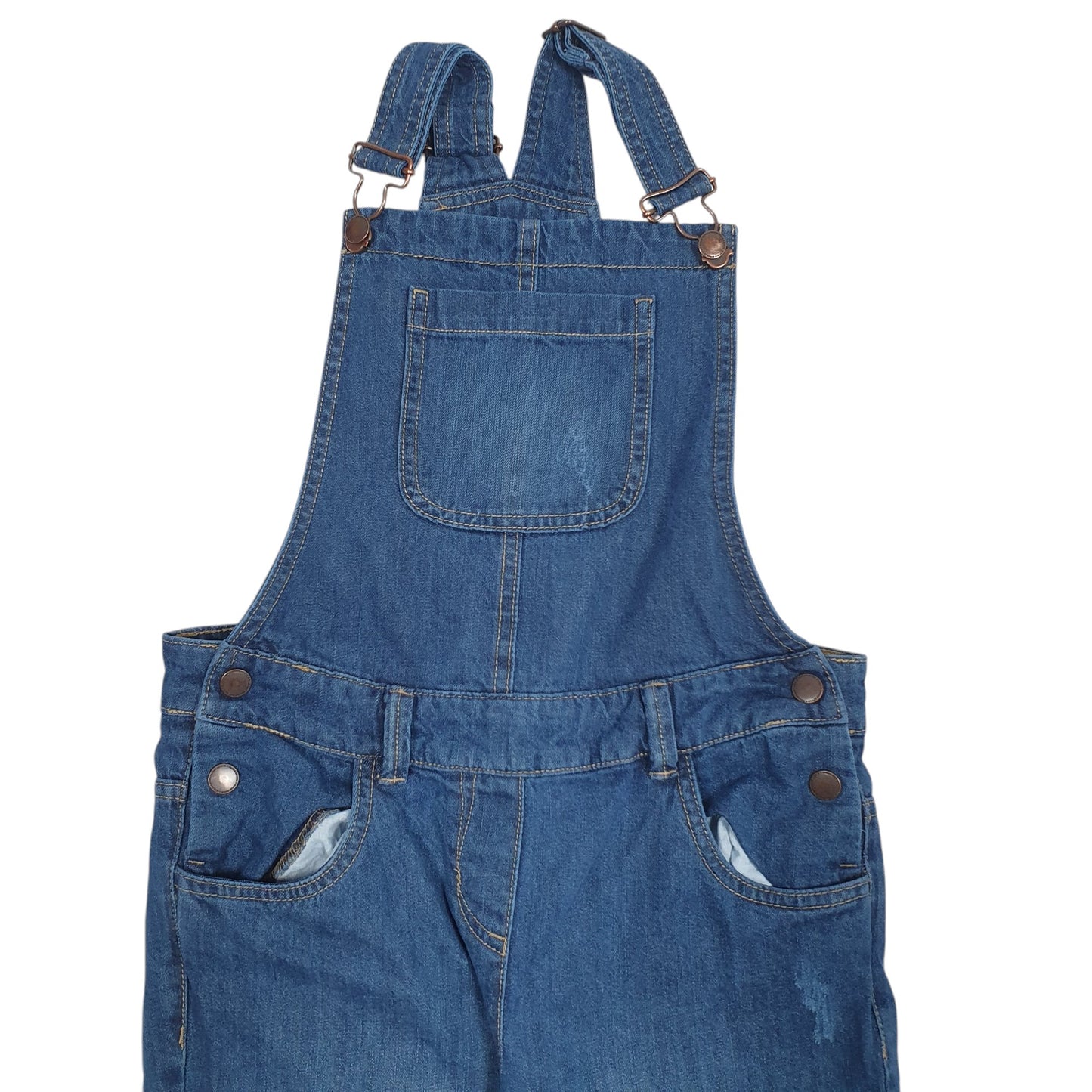 Womens Blue Kiabi  Dungaree Trousers