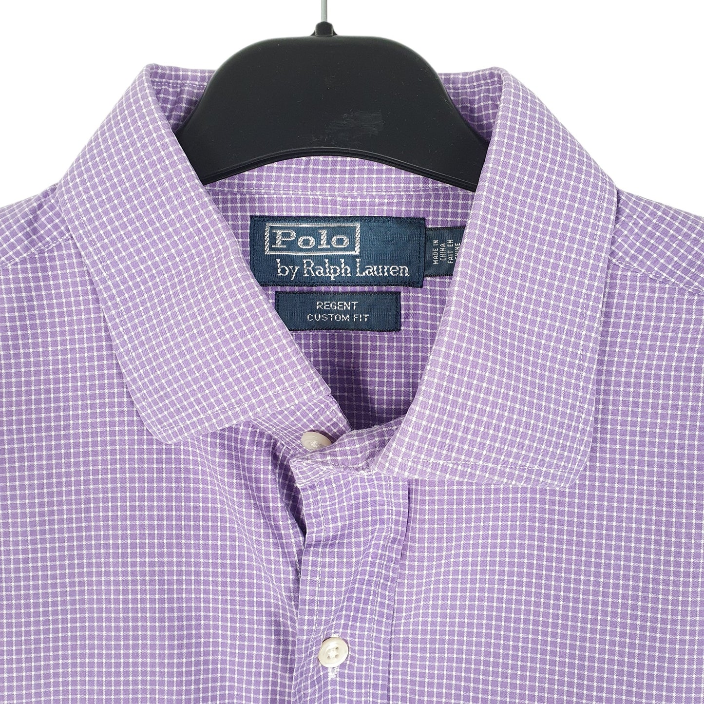 Mens Purple Polo Ralph Lauren Regent Long Sleeve Shirt