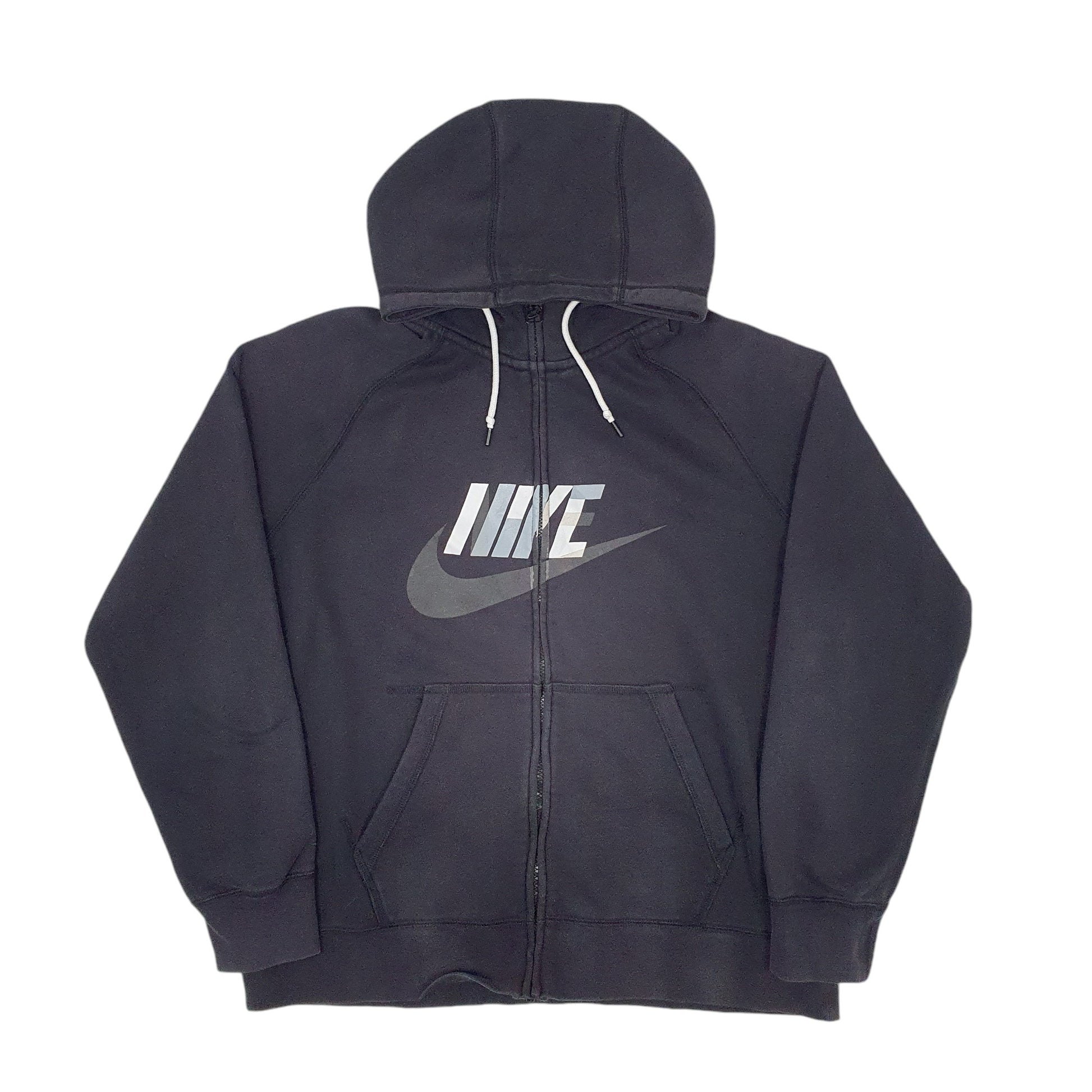 Mens Black Nike  Full Zip Jumper