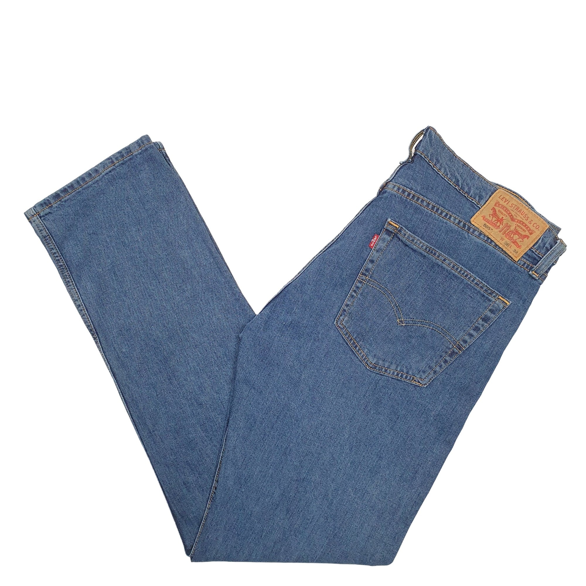 Levis 505 Regular Fit Jeans W36 L34