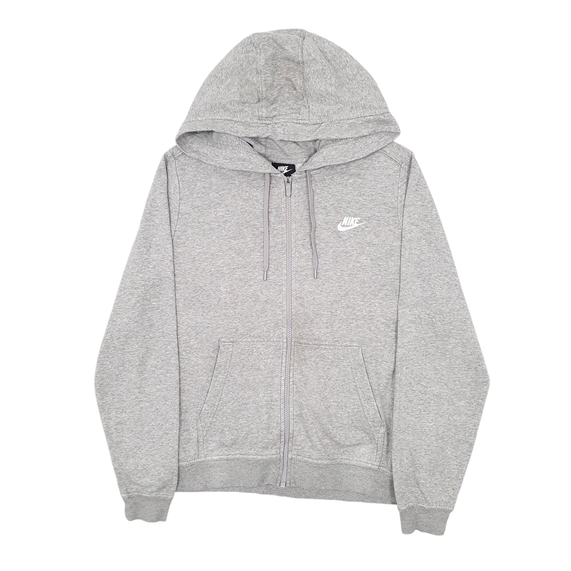 grey zip up nike