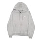 Mens Grey Nike Hoodie Full Zip Jumper