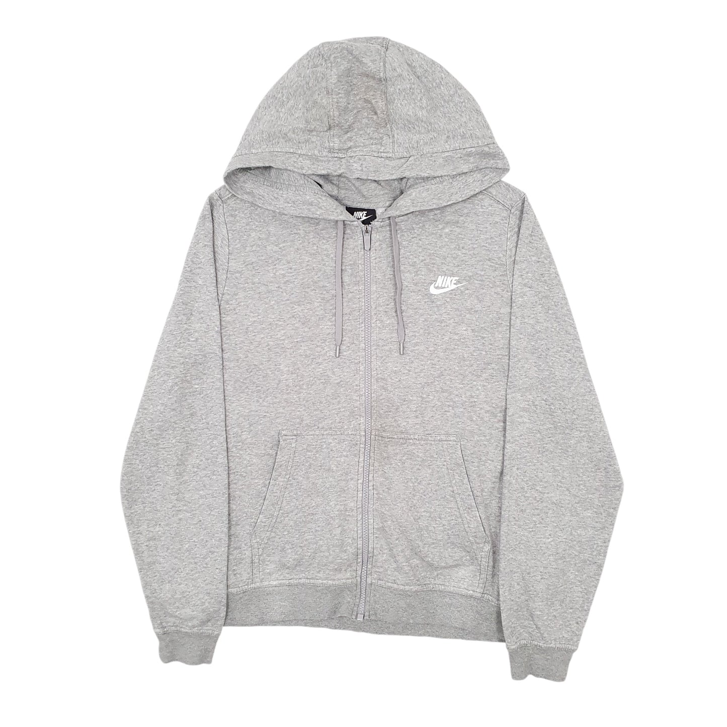Mens Grey Nike Hoodie Full Zip Jumper