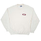 Mens Cream Lee GLIP Heavyweight Made In USA Great Lakes Photography Crewneck Jumper