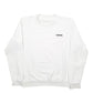 Mens White Adidas  Crewneck Jumper