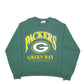 Mens Green Lee Green Bay Packers NFL Vintage 90's Made In USA Crewneck Jumper