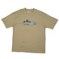 Mens Khaki Columbia Sportswear  Short Sleeve T Shirt