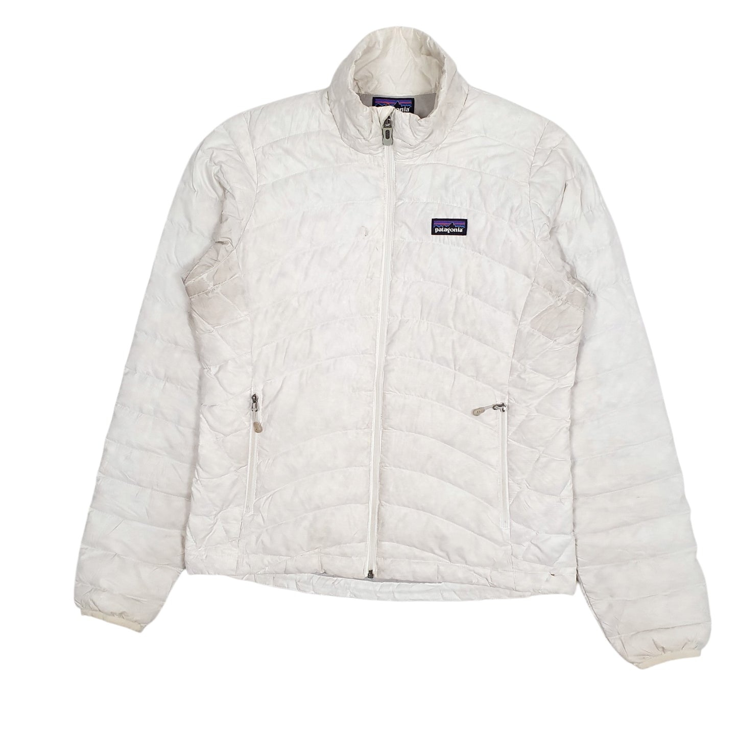 Womens White Patagonia Sweater  Coat