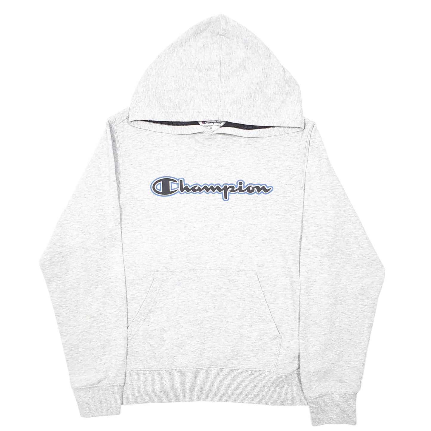 Womens Grey Champion  Hoodie Jumper