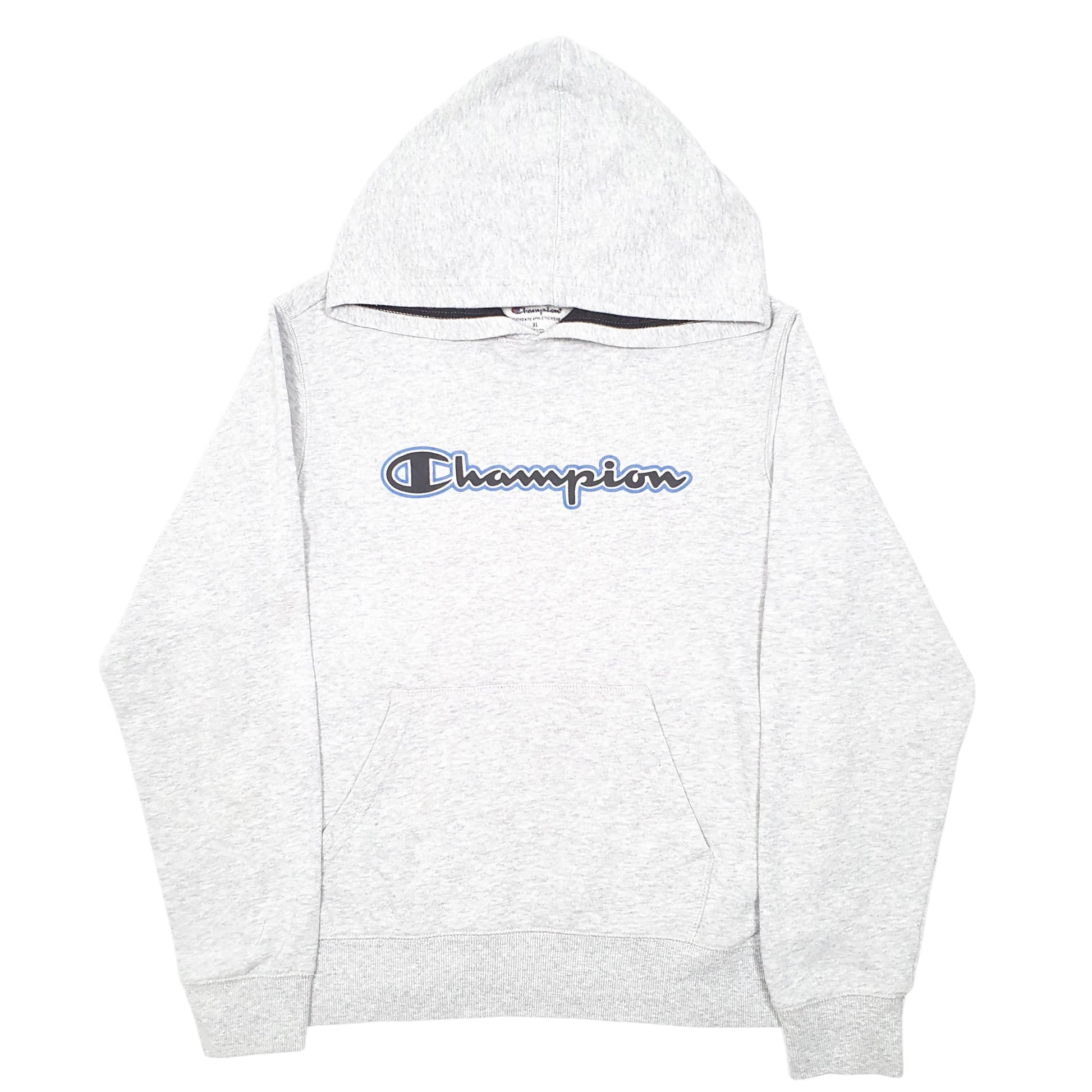 Womens Grey Champion  Hoodie Jumper