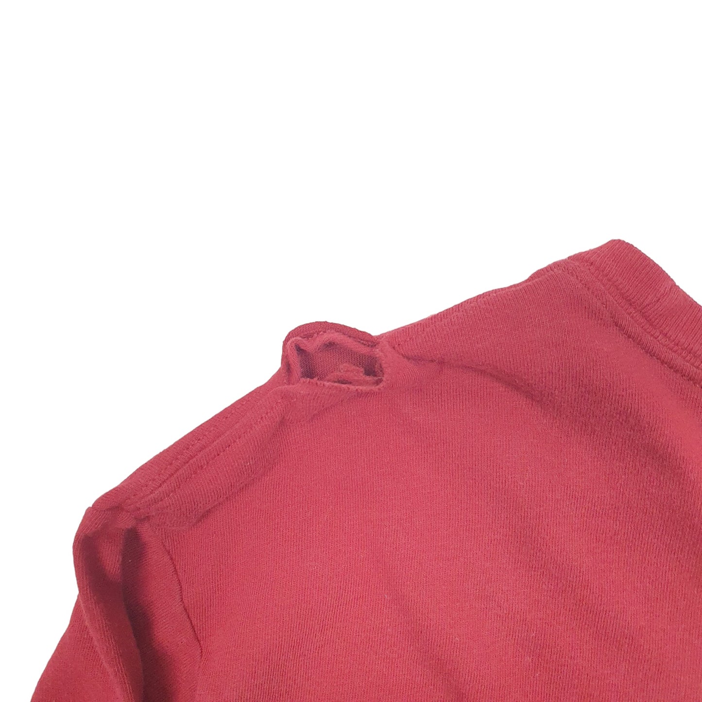 Mens Burgundy Nike Dri Fit Long Sleeve T Shirt