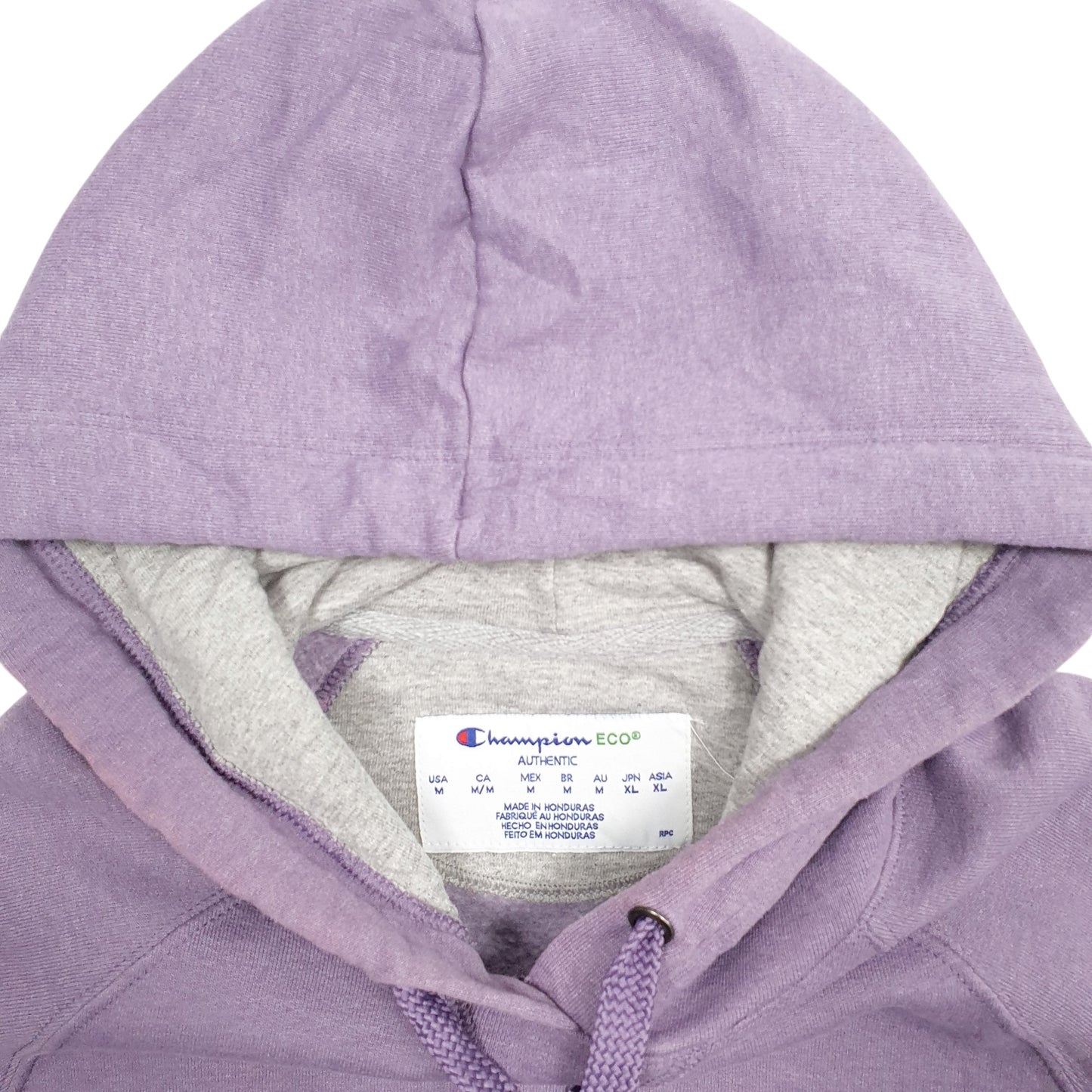 Womens Purple Champion  Hoodie Jumper